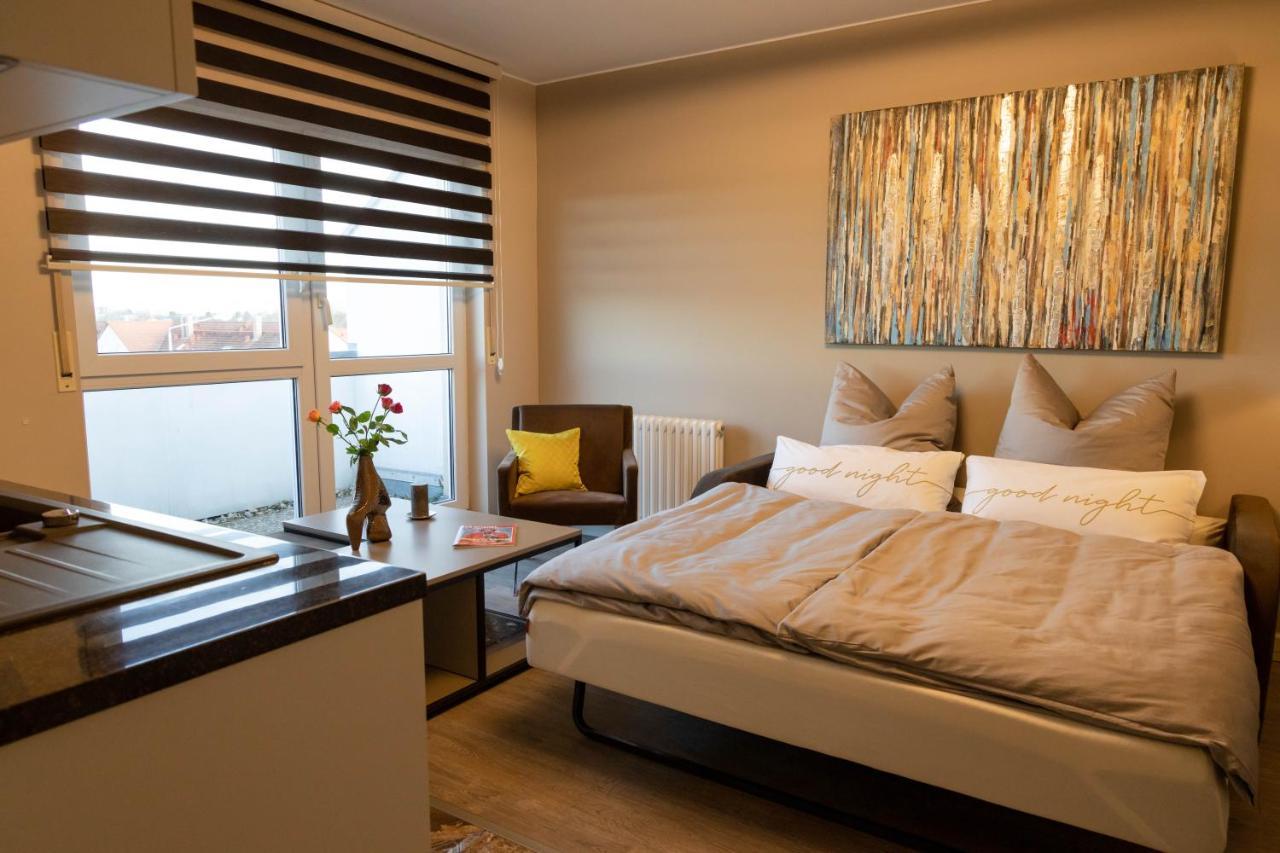 Deluxe Apartment Mit Tiefgarage In Naehe Messe-Bmw-Porsche-Dhl-Flughafen-Flugzeugwerk Der Deutsche Aircraft Leipzig Exterior foto