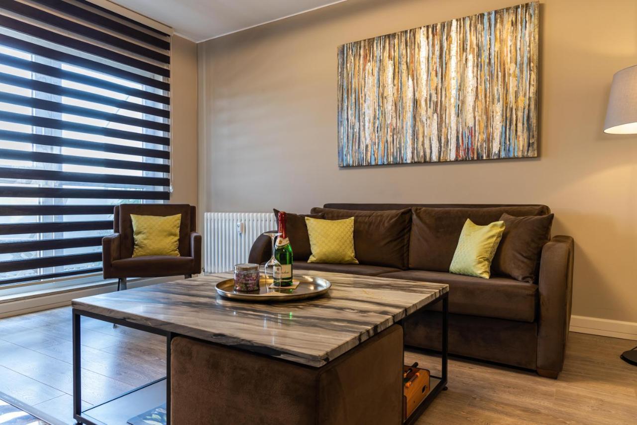 Deluxe Apartment Mit Tiefgarage In Naehe Messe-Bmw-Porsche-Dhl-Flughafen-Flugzeugwerk Der Deutsche Aircraft Leipzig Exterior foto